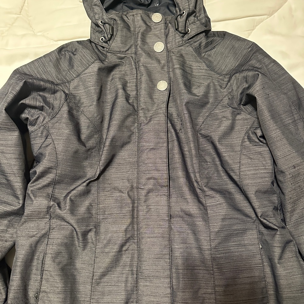 Women's Gray marmot Hooded Jacket